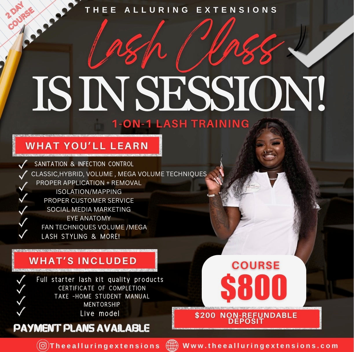 Lash class(DISCOUNTED LIMITED TIME ONLY!)